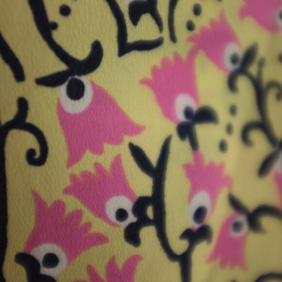 COPY - Lilly Pulitzer Ruffle Blouse Tank Flamingos size XS - Picture 5 of 7